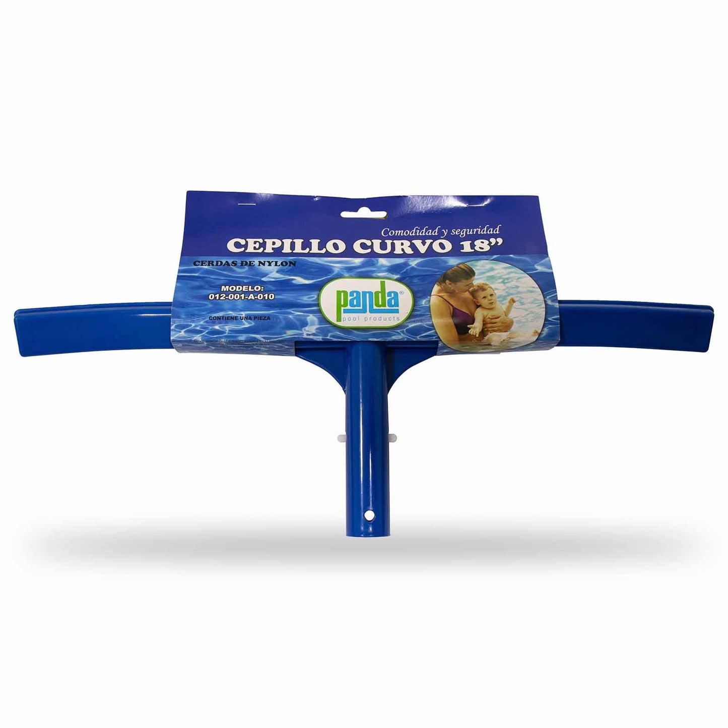 Cepillo para piscinas curvo – PANDA POOL PRODUCTS (012-001-A-010)
