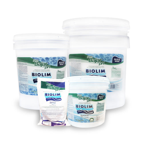 Biolim Bajar pH – Regulador de pH y Alcalinidad para Albercas