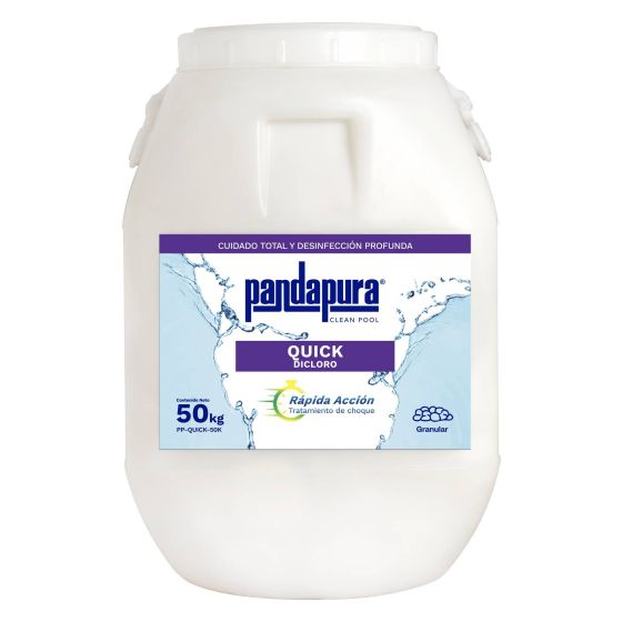Dicloro Granular de Rápida Disolución a Granel - PandaPura (1 bolsa de 50Kg)