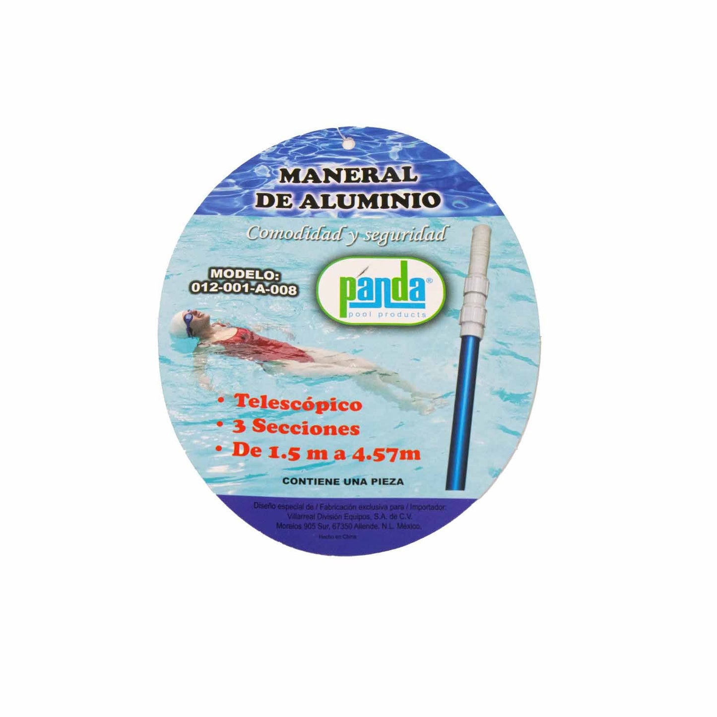 Maneral telescópico – PANDA POOL (012-001-A-008)