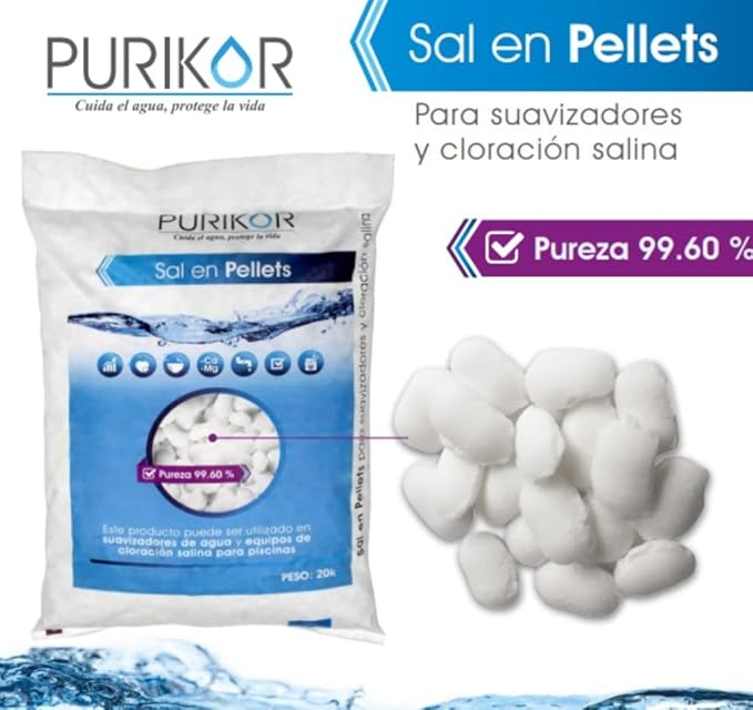 Sal en Pellets - PURIKOR (20 kg)