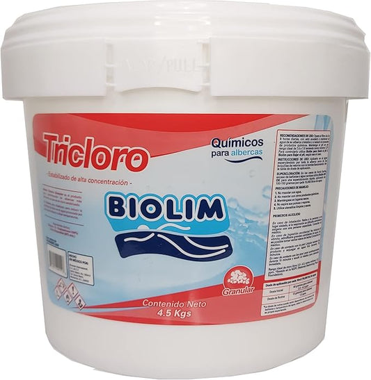 Tricloro Granular Biolim – Desinfectante Estabilizado para Albercas