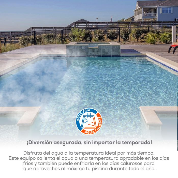 Bomba de Calor para Piscina 110KBTU-1F - EVANS (BCA-110KBTU-1F)