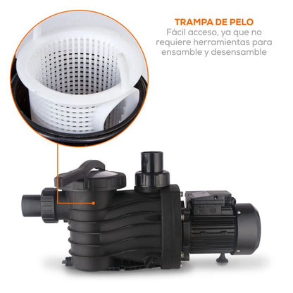 Bomba EVANS – 1 Hp, 127 V Monofásica Resistente a Químicos (BDP2ME100F)