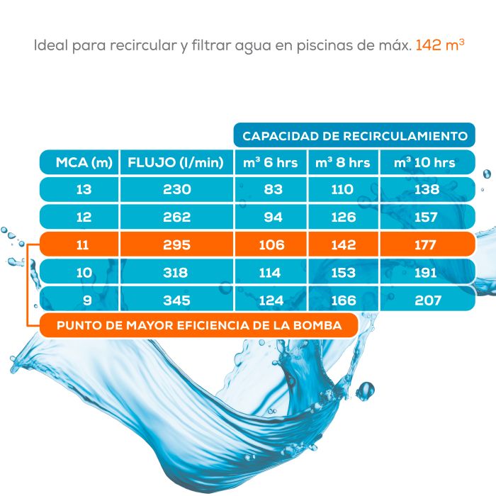 Bomba EVANS – 2 Hp, 220 V Monofásica Resistente a Químicos (BDP2ME200G)