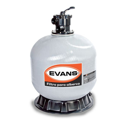Filtro de Arena para Piscina 32”, 415 L/min – EVANS (FA-800)