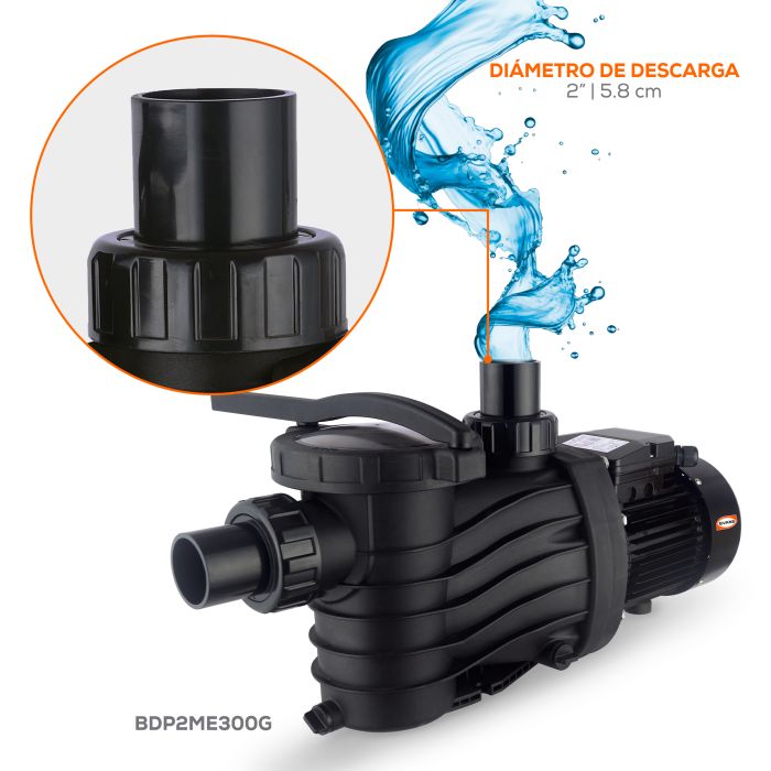 Kit para alberca 156 m³ - EVANS (KIT-BDP-3)