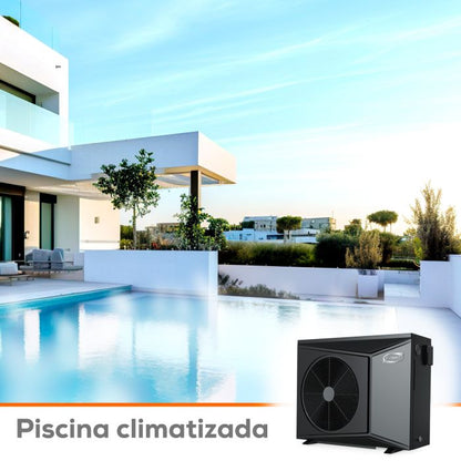 Kit para alberca 84 m³ con bomba de calor - EVANS (KIT-BDP-BDC-1)