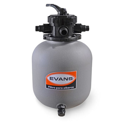 Filtro de Arena para Piscina 14”, 72 L/min – EVANS (PA-350)