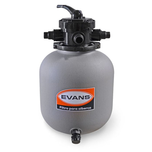 Filtro de Arena para Piscina 14”, 72 L/min – EVANS (PA-350)