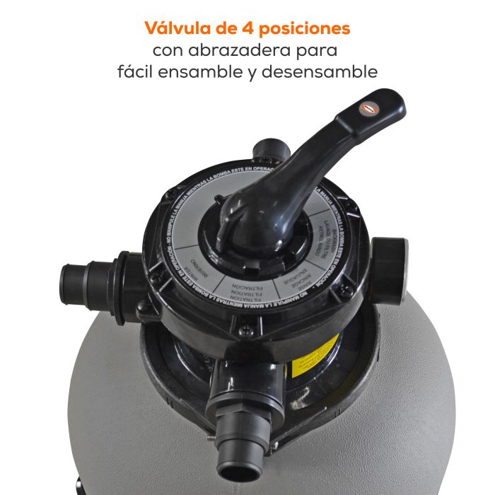 Filtro de Arena para Piscina 14”, 72 L/min – EVANS (PA-350)