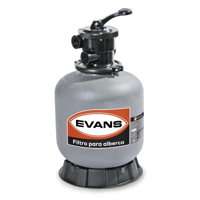 Filtro de Arena para Piscina 16”, 102 L/min – EVANS (PA-400)