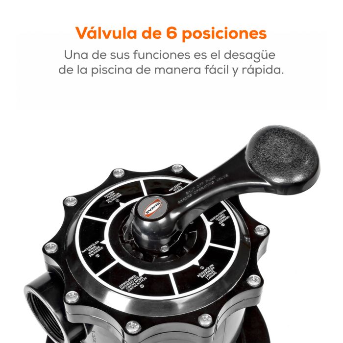 Filtro de Arena para Piscina 19”, 180 L/min – EVANS (PA-500)