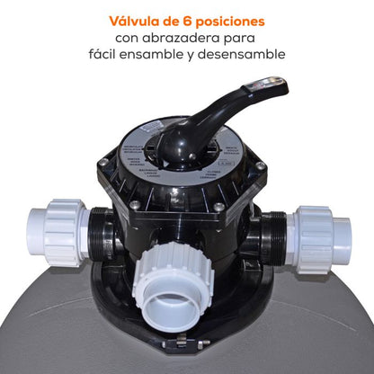 Filtro de Arena para Piscina 22.5”, 205 L/min – EVANS (PA-600)