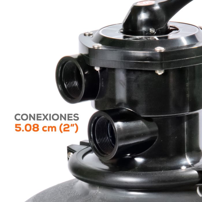 Filtro de Arena para Piscina 31”, 371 L/min – EVANS (PA-800)