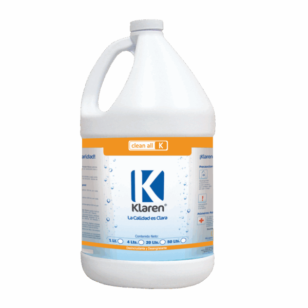 Clean All Klaren -  Desincrustante y Desengrasante