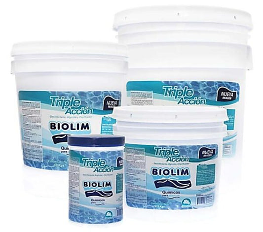 Triple Acción Biolim – Cloro, Alguicida y Clarificador Granulado