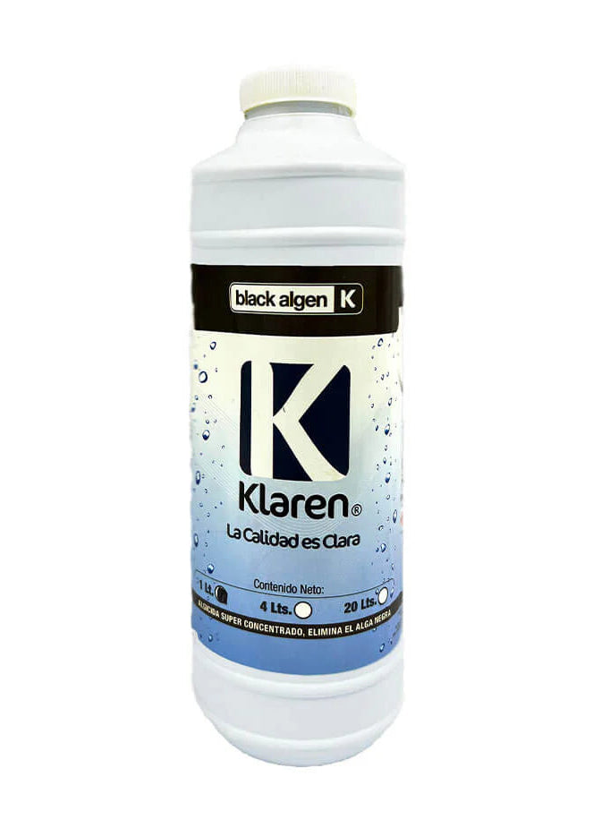 Black Algen Klaren -  Algicida Especializado contra Algas Negras