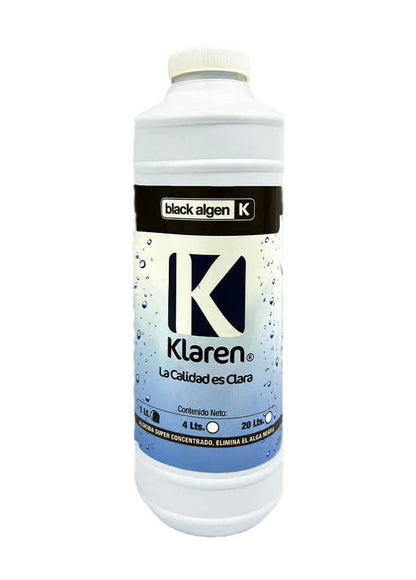 Black Algen Klaren -  Algicida Especializado contra Algas Negras