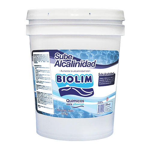 Sube Alcalinidad Biolim – Estabilizador de pH para Albercas