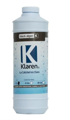 Black Algen Klaren -  Algicida Especializado contra Algas Negras
