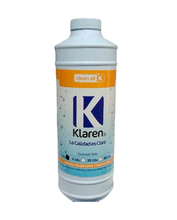 Clean All Klaren -  Desincrustante y Desengrasante