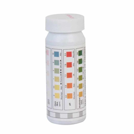 Tiras reactivas 5 en 1 – PANDA POOL PRODUCTS (PA-TESTKIT-5EN1)