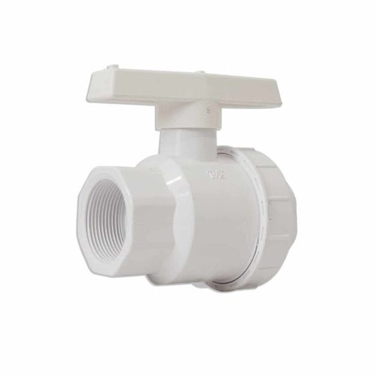 Válvula bola con racor – PANDA POOL (PA-VB-1.5PVCR)