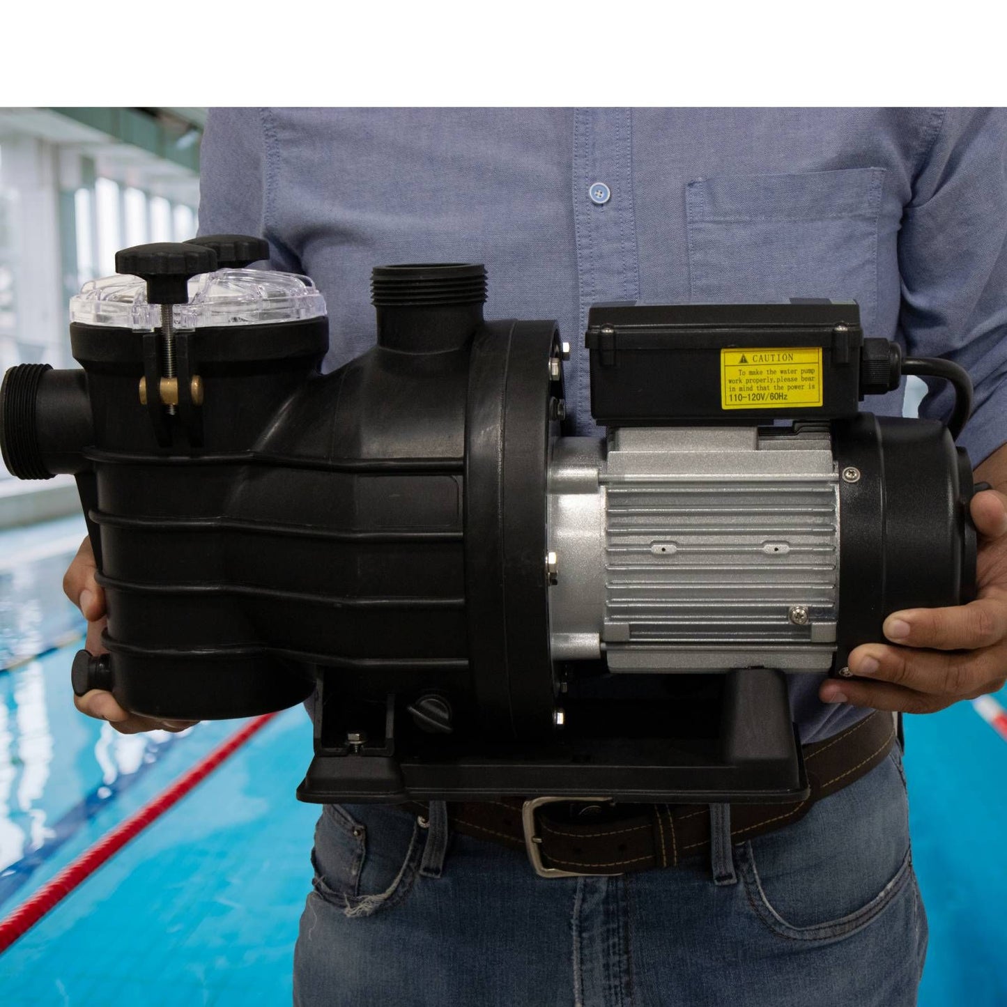 Motobomba AQUA PAK SILVER – 1.5 Hp, 115 V – Motor Cerrado y Protección Térmica (SILVER15/1115)